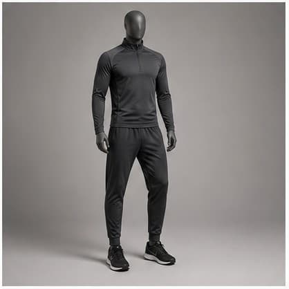 Demonstration catalogue photograph for the gym wear category